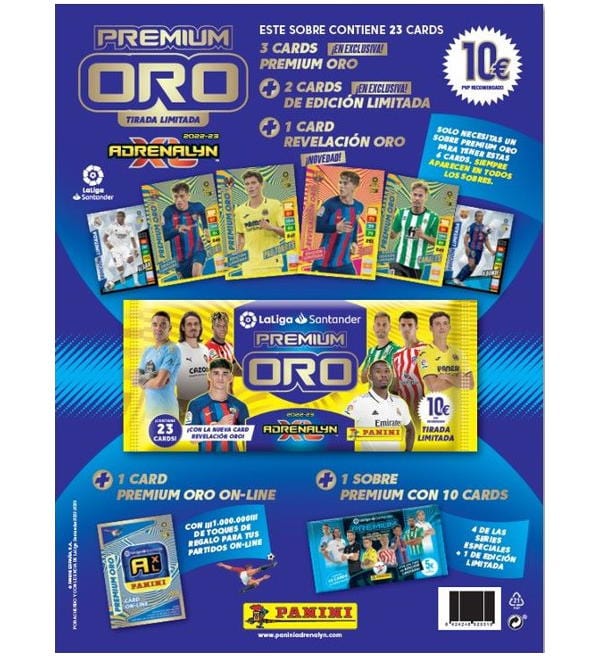 Panini LaLiga Adrenalyn XL 2022-23 - Premium ORO Pack