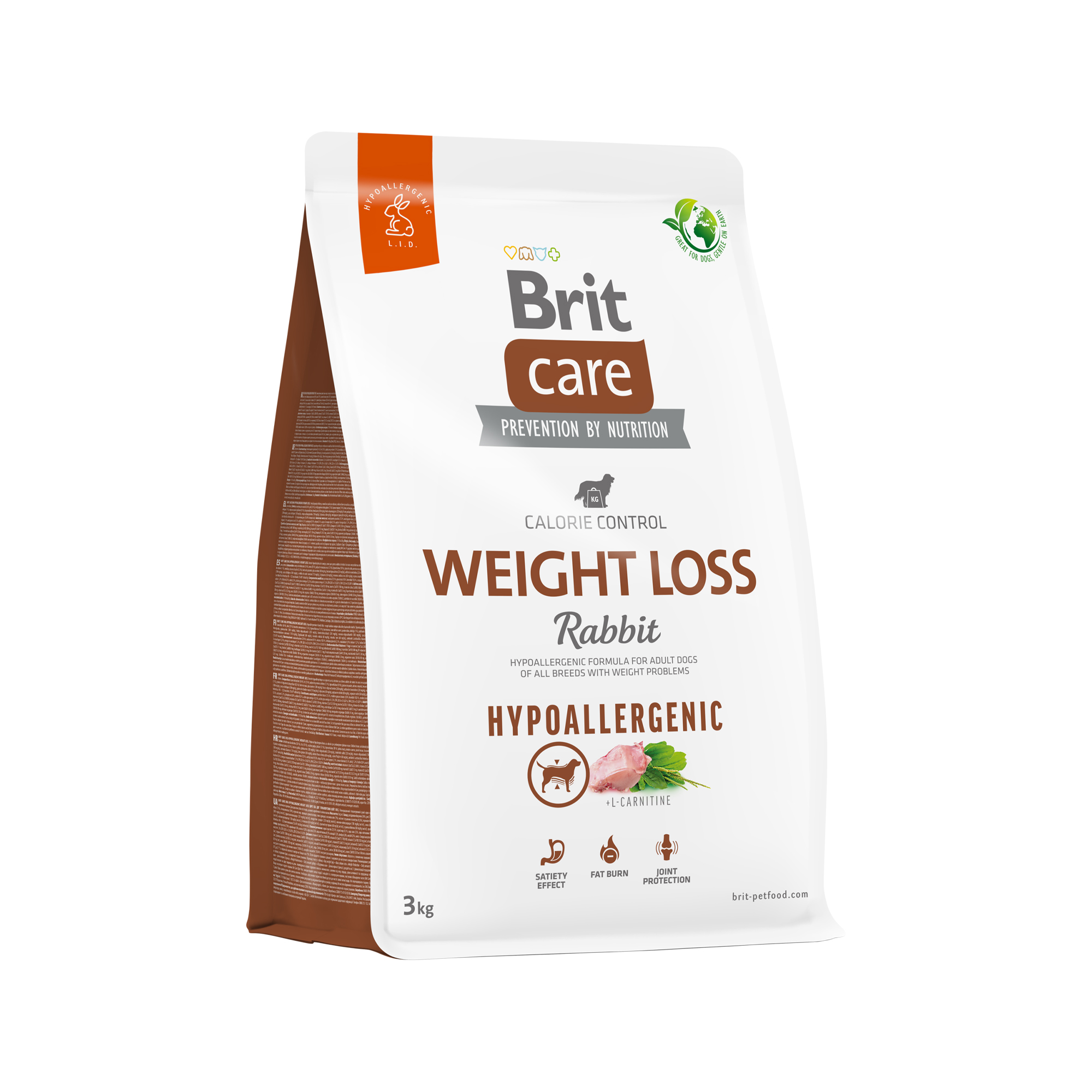 Brit Care - Dog - Hypoallergenic Weight Loss - Rabbit - 12 kg