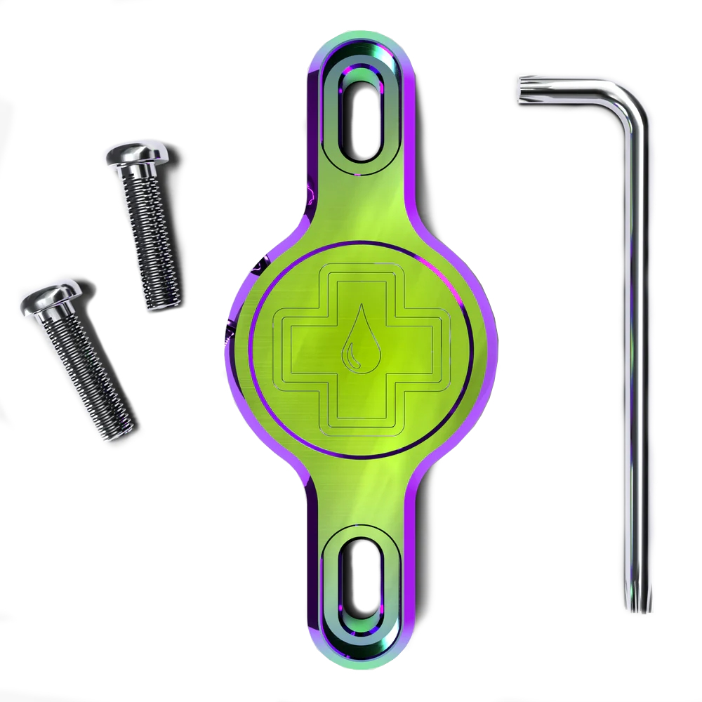 Muc-Off Secure Tag Holder 2.0 - Iridescent
