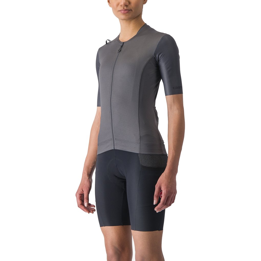 Castelli Unlimited Pro Jersey Women - dark grey 030