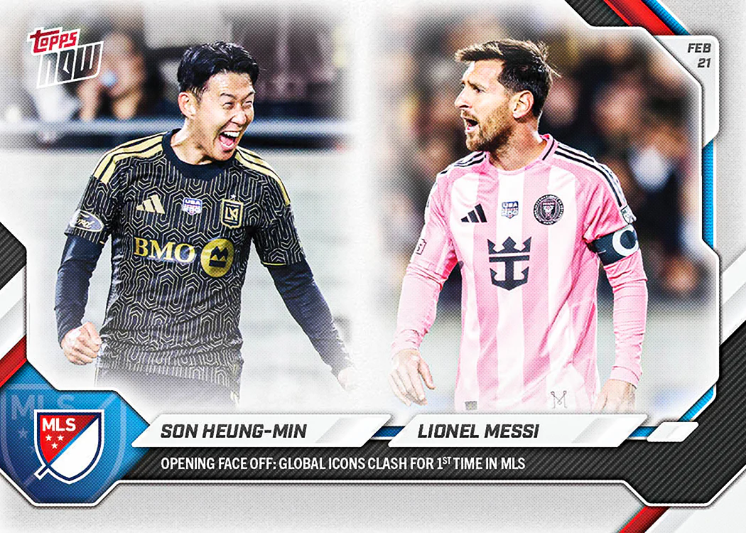 Son Heung-min / Lionel Messi - 2026 MLS Topps NOW® - Card 1