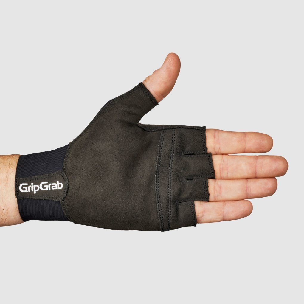 GripGrab FastStream Aero Short Finger Gloves - Black