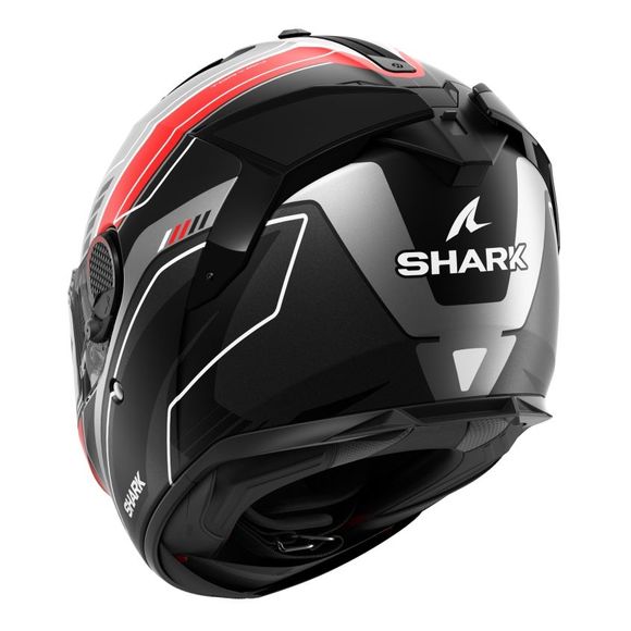 Shark SPARTAN GT PRO CARBON full face helmet - TORYAN - Gray / RedRef: sh1663-c65183