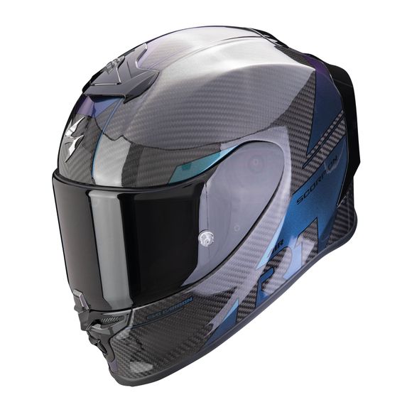 Scorpion Exo Exo R1 EVO CARBON AIR - RALLY - BlackRef: Sc0992-Cnc