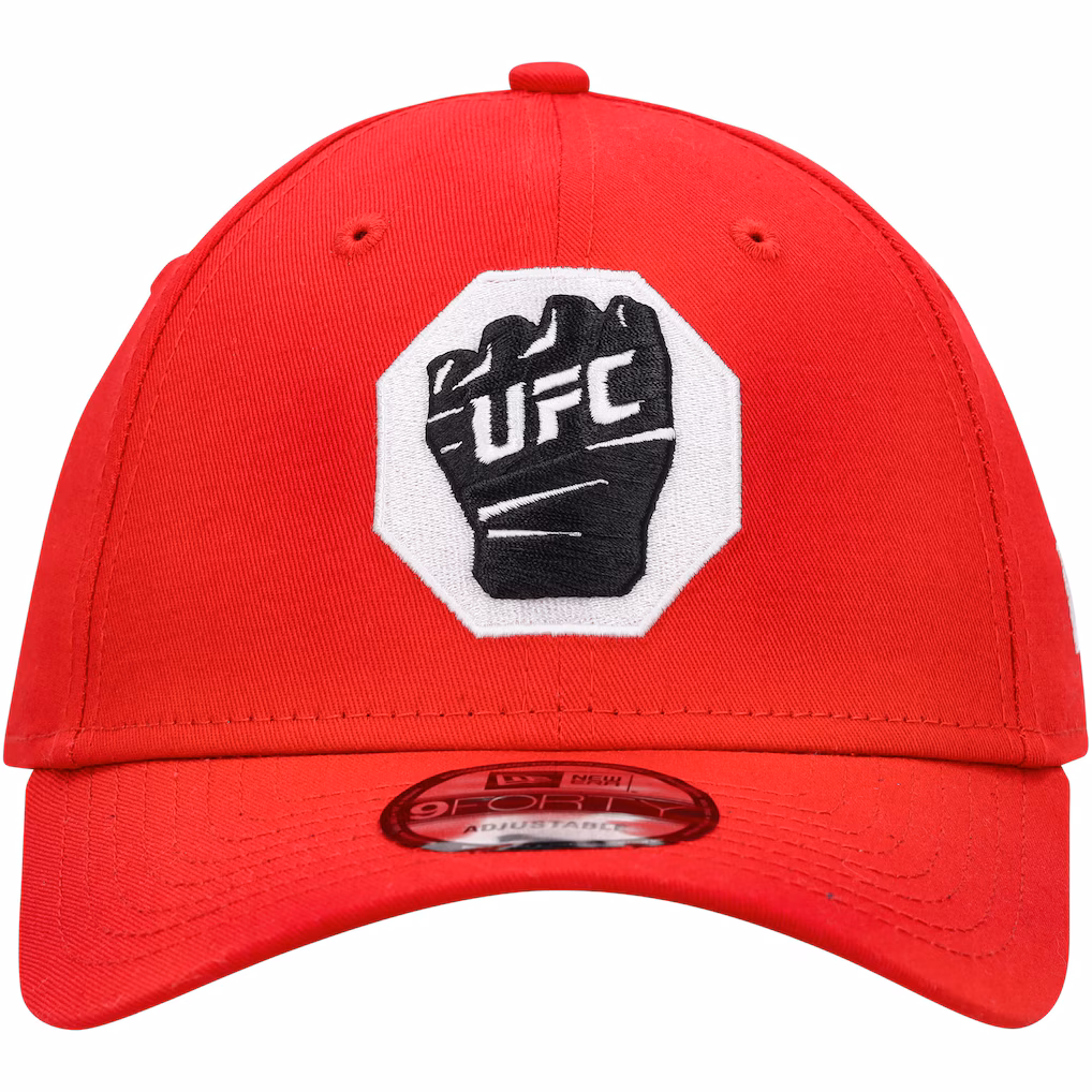 UFC New Era Fist 9FORTY Adjustable Cap - Red