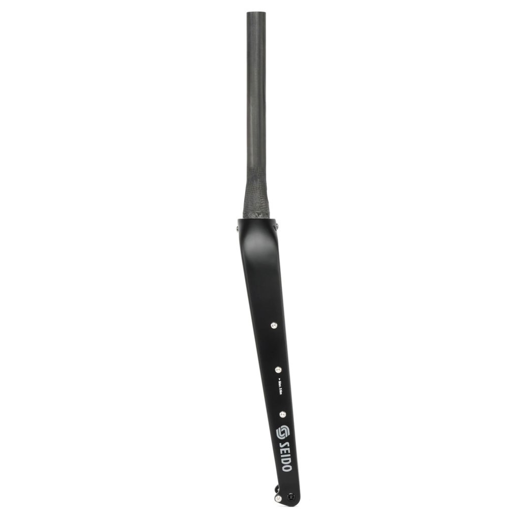 SEIDO RGT Carbon Disc Fork - Tapered - Flat Mount - 12x100mm - black
