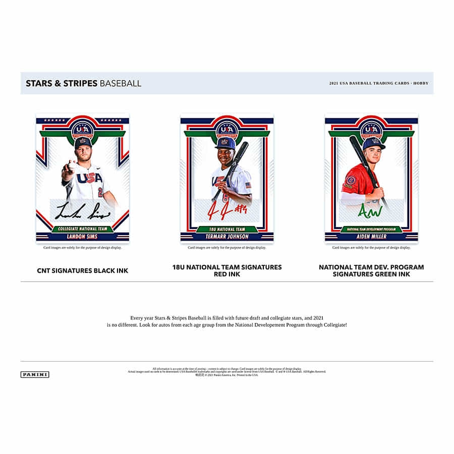 2022 Panini USA Stars & Stripes Baseball Hobby Box