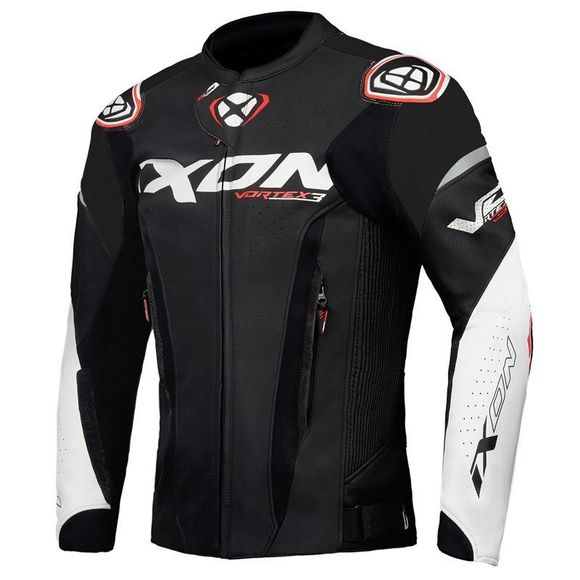 Blouson Moto Ixon VORTEX 3 - Noir / BlancRef : IX1738-C143