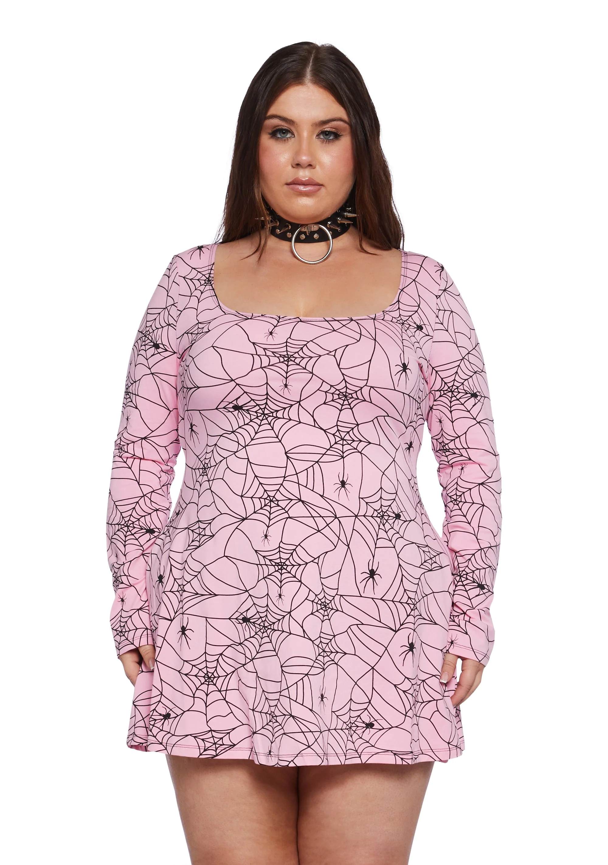Webbed Whimsy Mini Dress