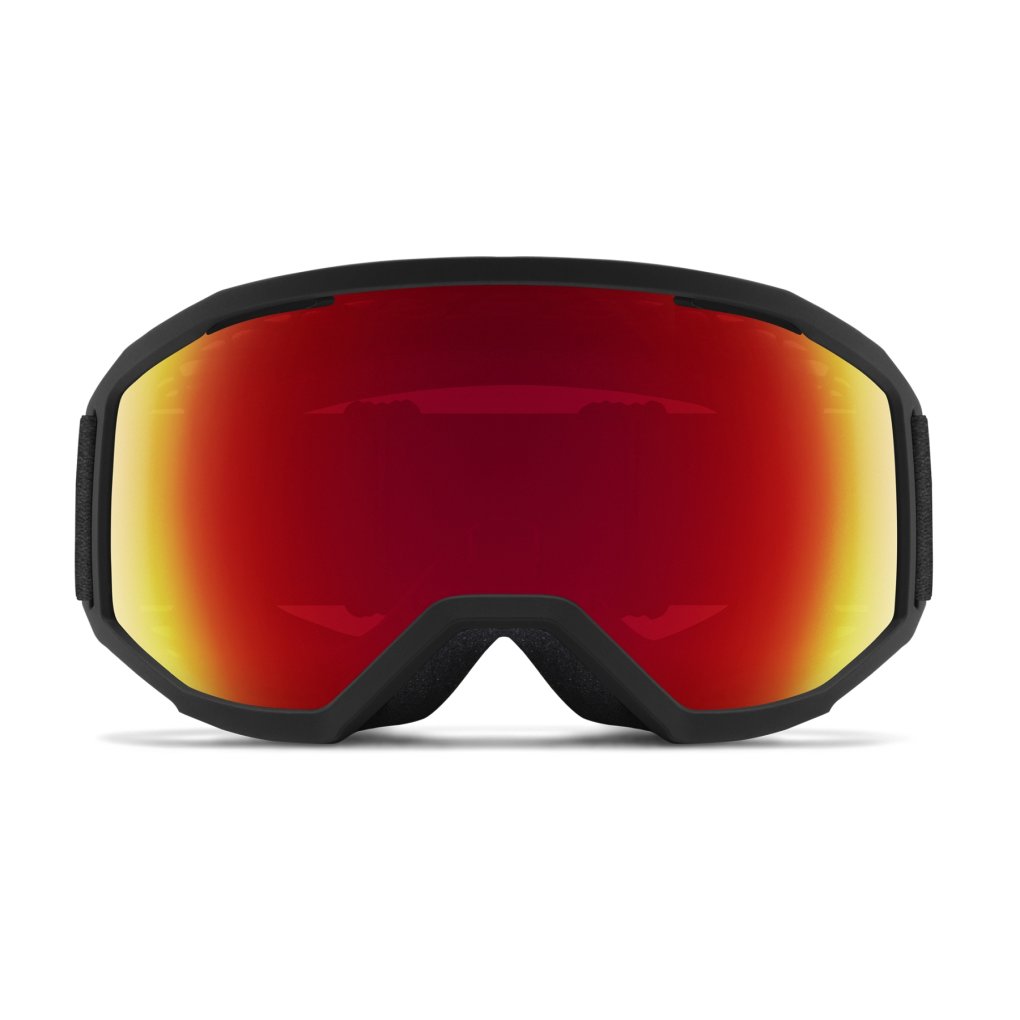 Smith Loam MTB Goggle - Black / Red Mirror + Clear
