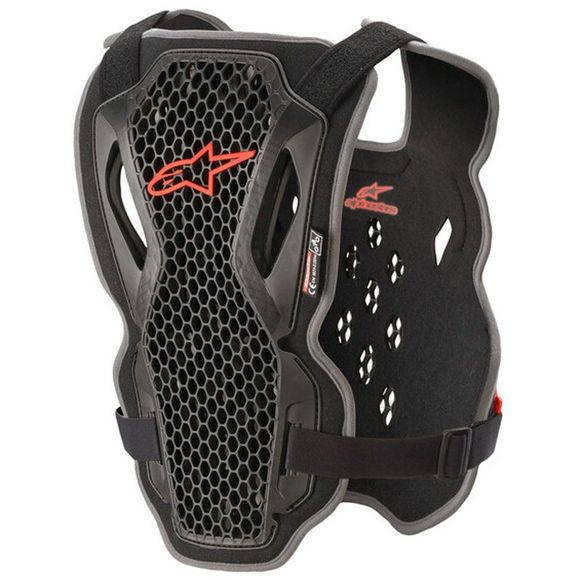 Alpinestars BIONIC ACTION CHEST PROTECTOR 2023 stone guard - Black / RedRef: AP12216