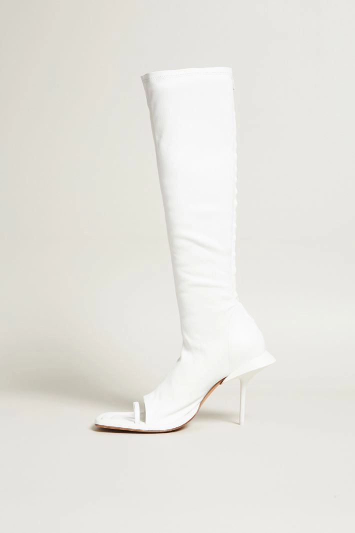 Flip flop boots - WHITE