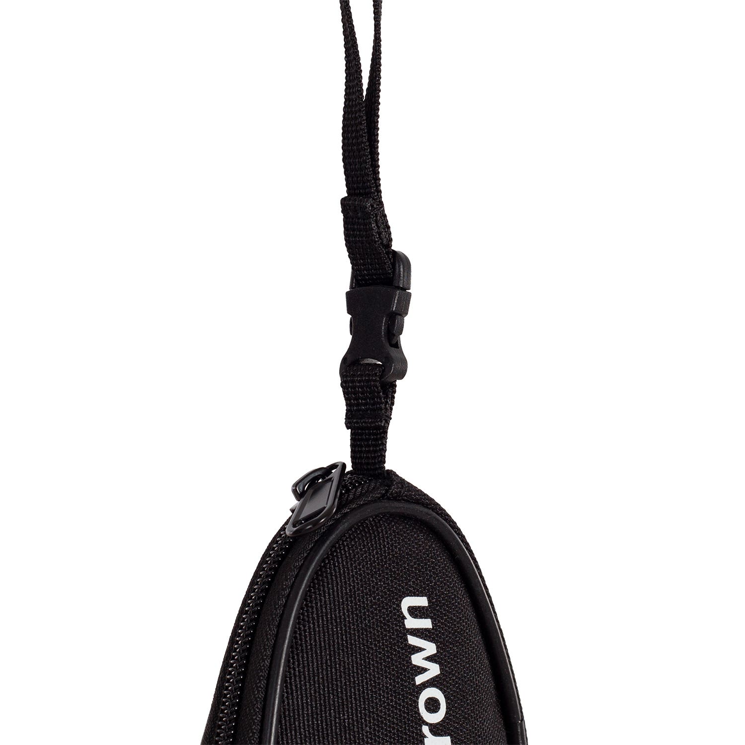 BLACK CROWN COIN PURSE BLACK/RED