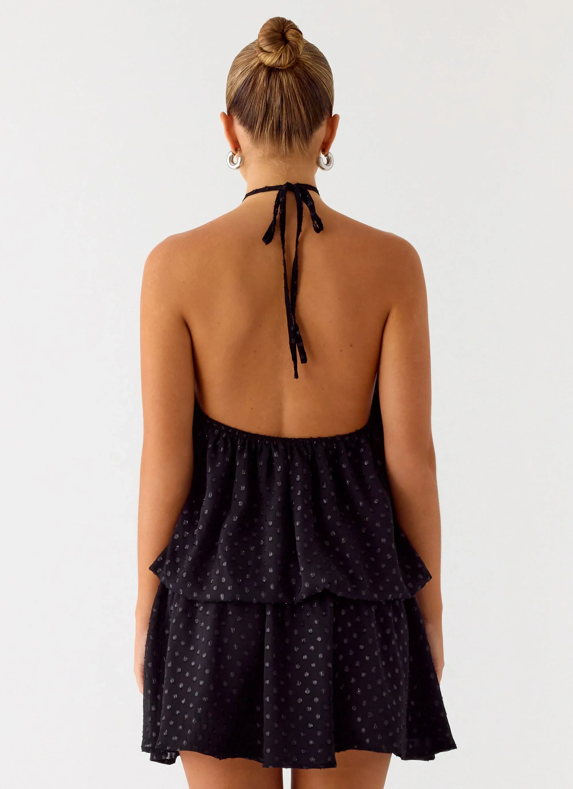 Bet You Wanna Mini Dress - Black