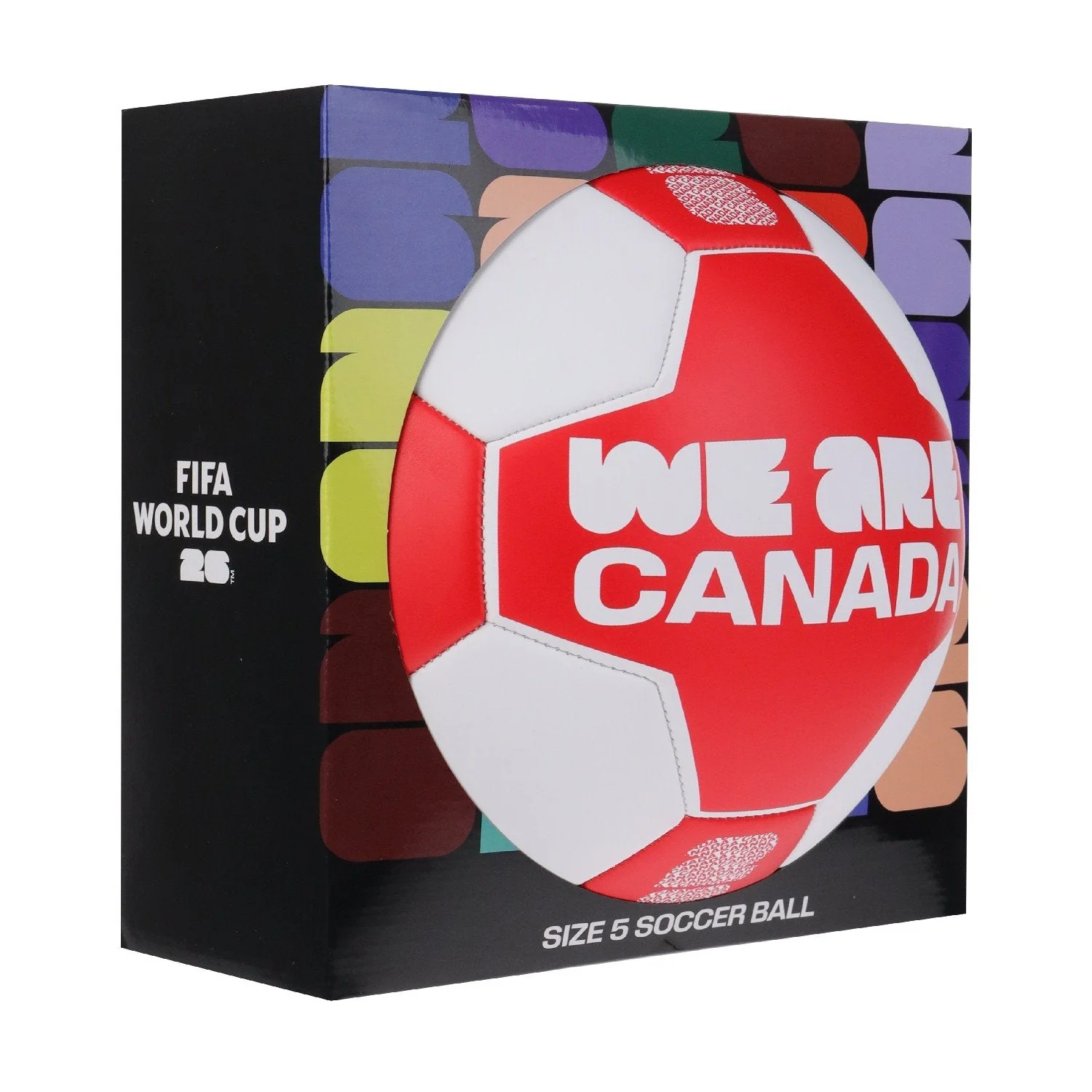 2026 Soccer Fan Collection 'We Are' Canada Football