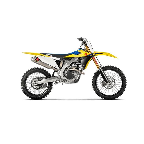 Ligne Complète Akrapovic Evolution Titane Tout TerrainSUZUKI 250 RM-Z 250 - 2018 - 2026Ref : S-S2MET6-BNTA / 18201905