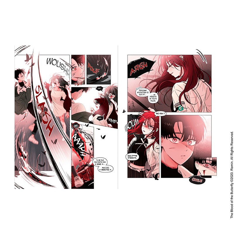 K-DREAM Livre Sangs et Papillons Tome 1