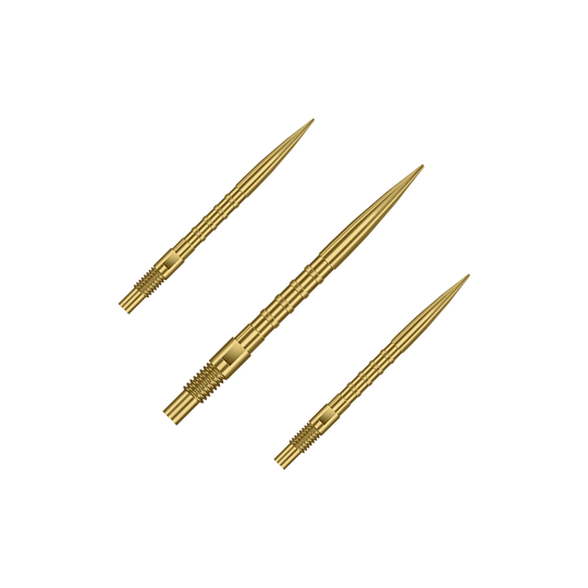 Harrows Quick Point Heavy Metal Dart Tips - Gold