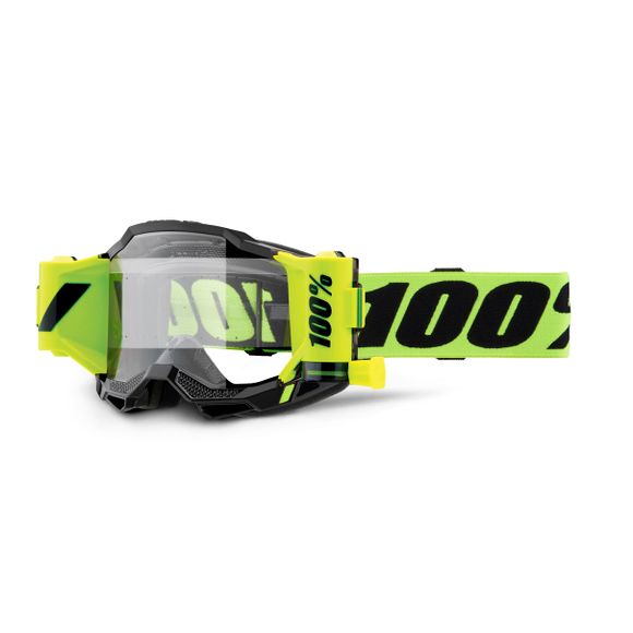 100% ACCURI 2 FORECAST cross mask Fluo Yellow - Clear 2025 - YellowRef: CE1343 / 50017-00010