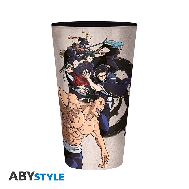 JUJUTSU KAISEN Large Glass 400ml Tokyo vs Kyoto
