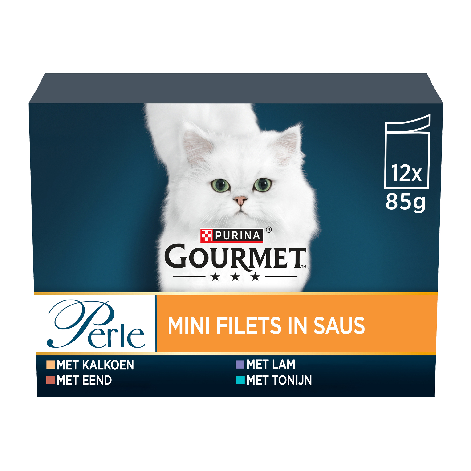 GOURMET Perle Mini Fillets - Classic - 12 x 85 g