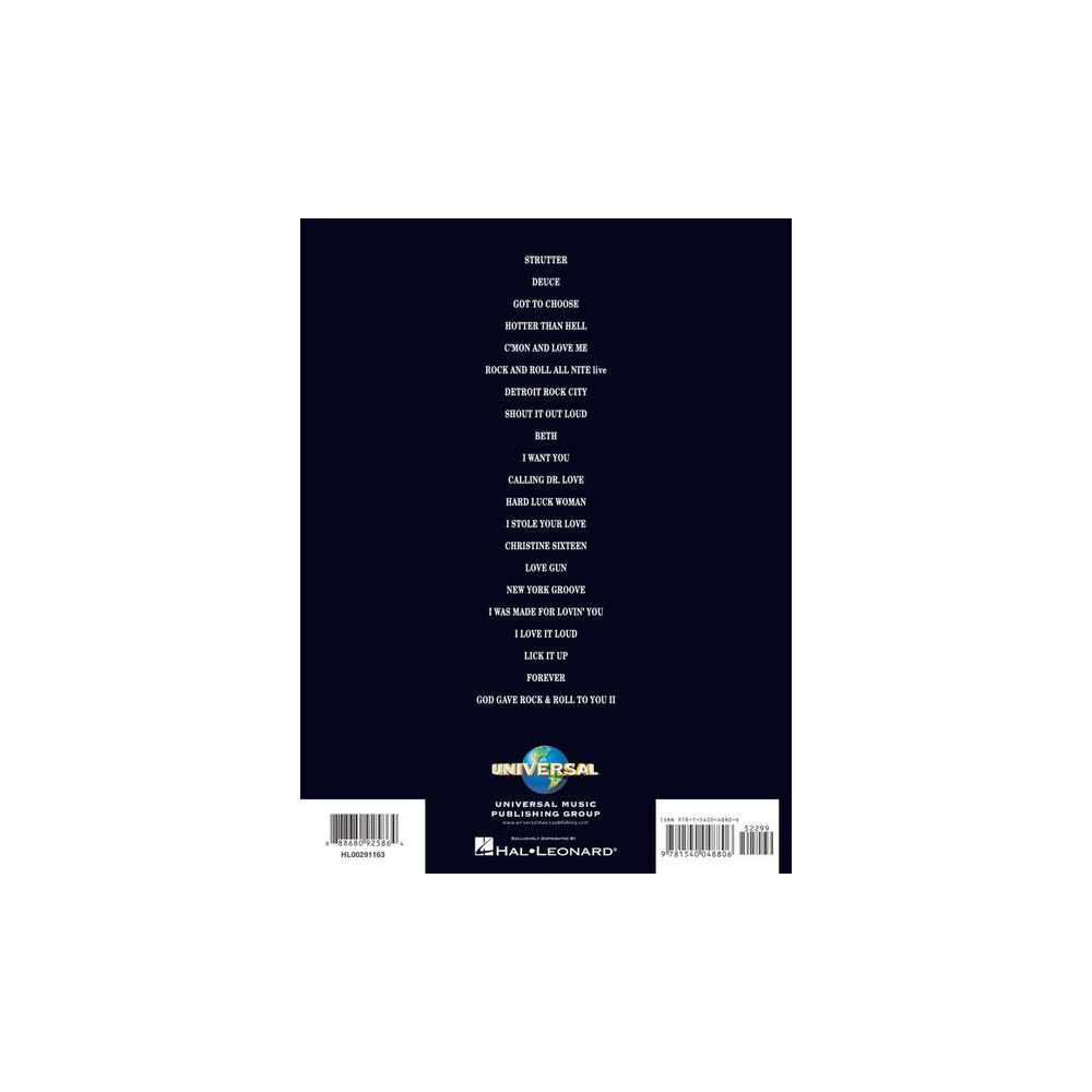 Hal Leonard The Very Best of Kiss – Thomann Ireland