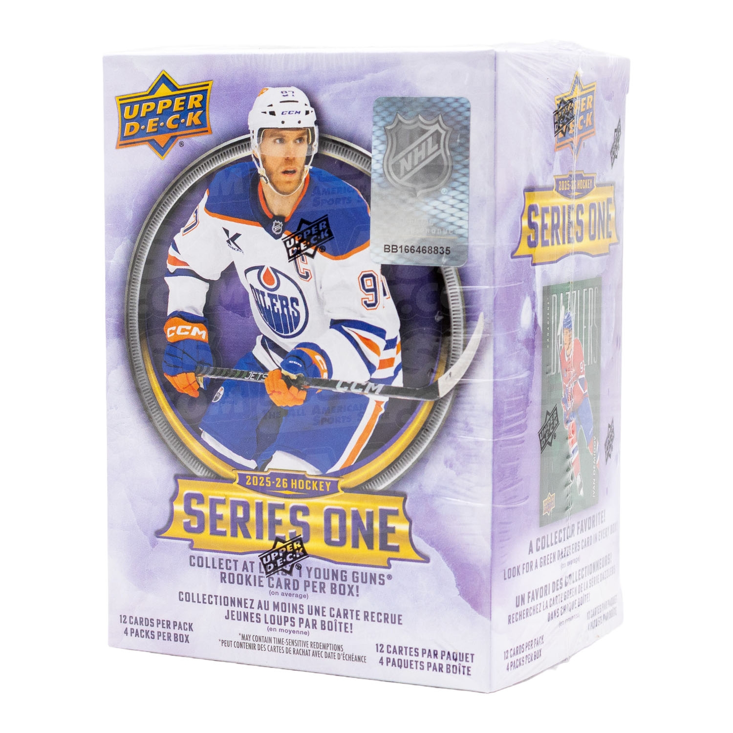 2025/26 Upper Deck Series 1 Hockey NHL Blaster Box