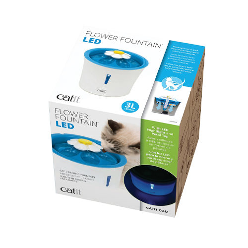 Catit Senses 2.0 Flower Fountain LED
