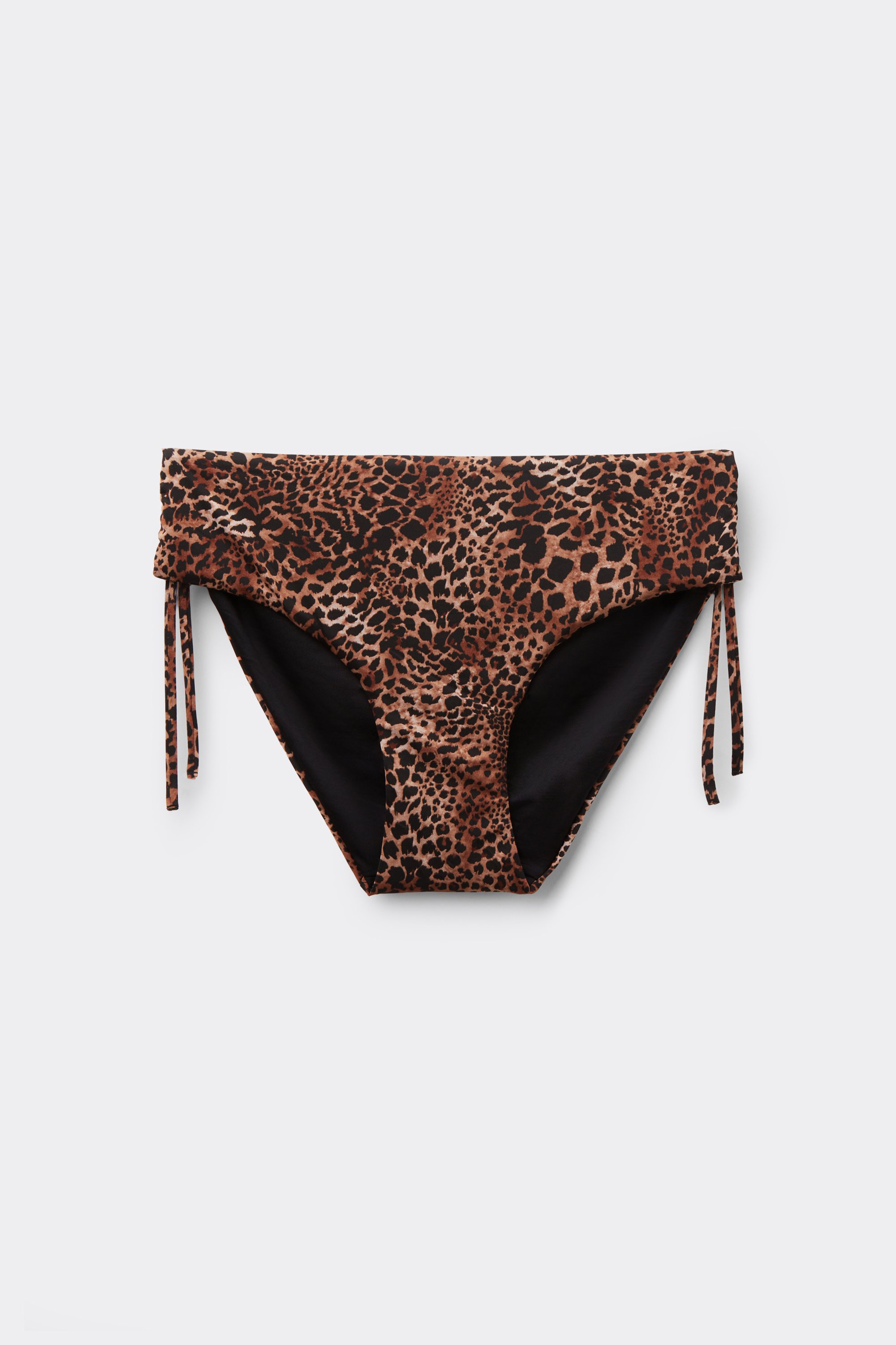 Savage Sun High Bikini Bottoms with Gathering