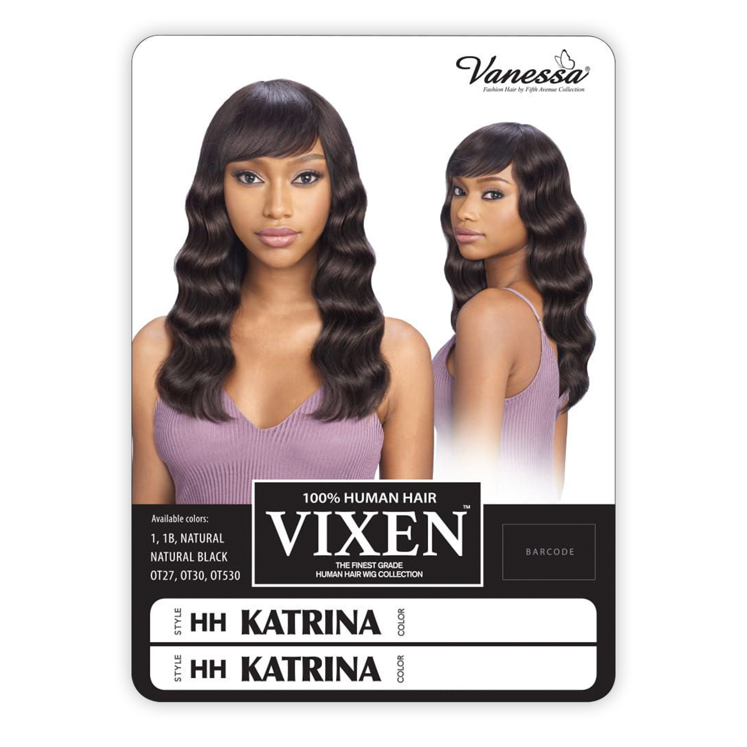 Vanessa Human Hair Wig Vixen HH Katrina