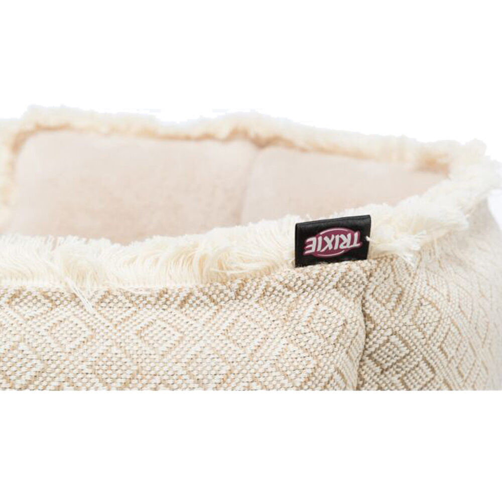 Trixie Boho Dog Basket - 50 x 50 cm - Sand/Beige