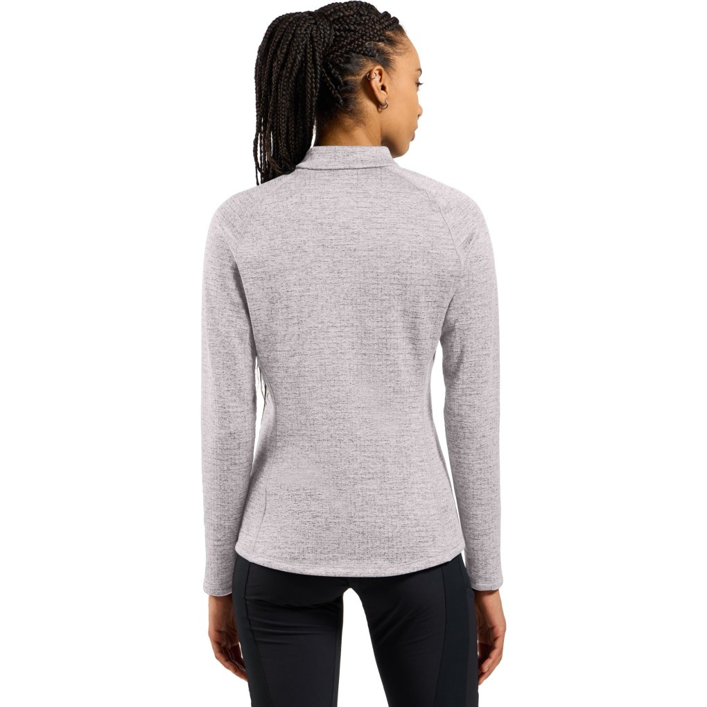 Odlo Tencia Half-Zip Mid Layer Pullover Women - misty lilac melange