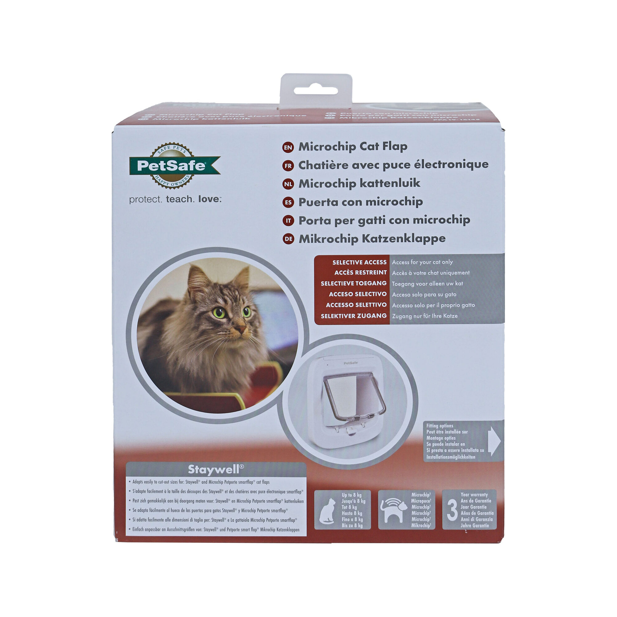 PetSafe Microchip Cat Flap - White