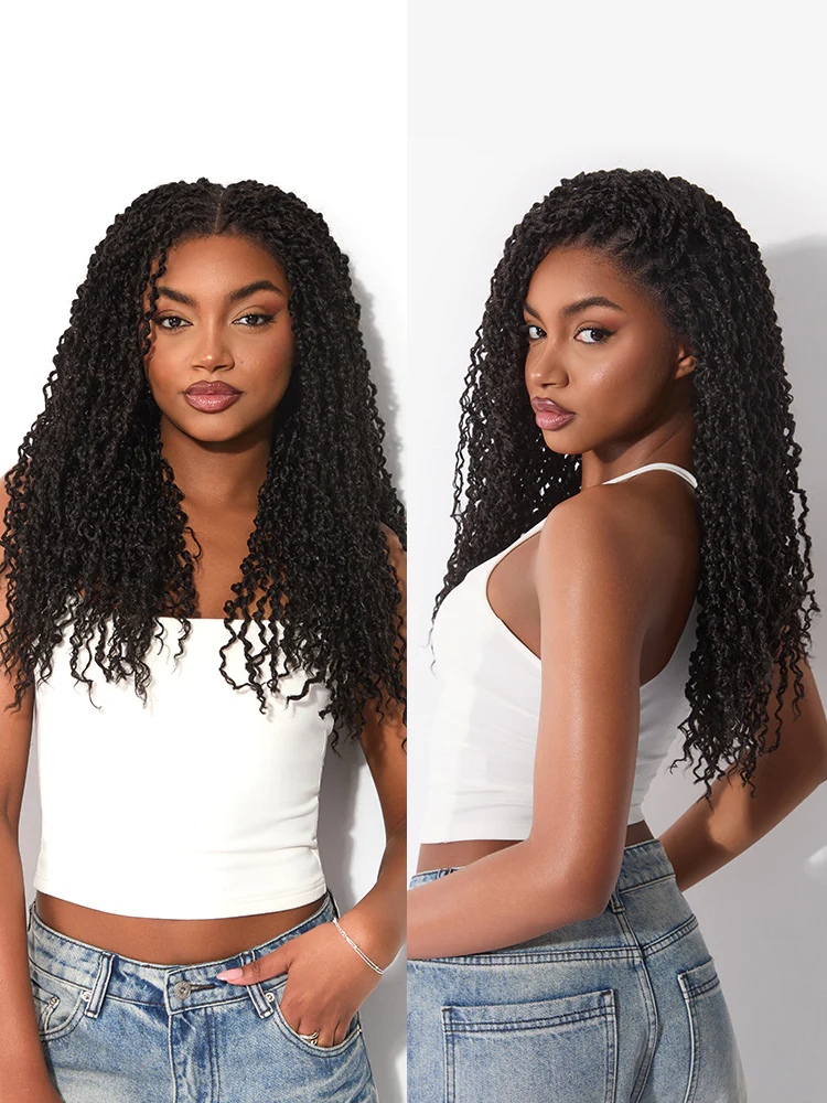 Ophirawig Veralux? Boho Twist Curly 13x6 Ear-to-Ear Pre-Cut Lace Front 24