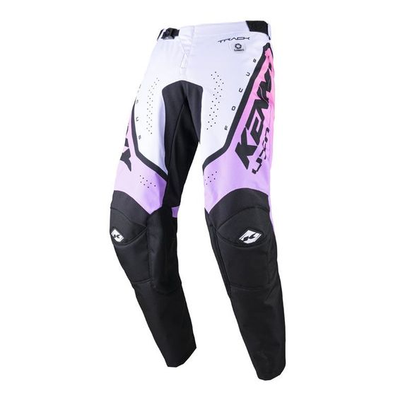 Kenny TRACK cross pants - FOCUS 2024 - White / PinkRef: Ke1843-C53697