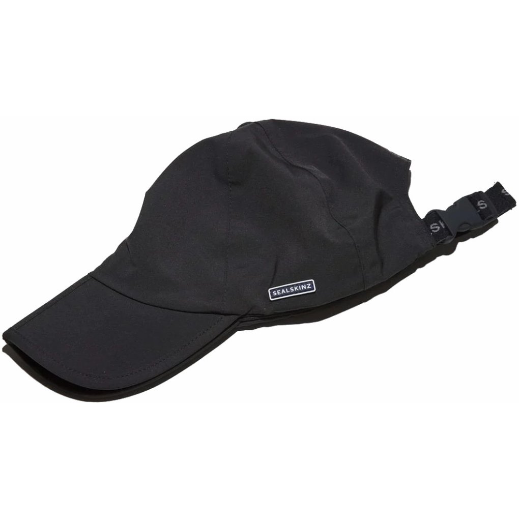 SealSkinz Salle Waterproof Foldable Peak Cap - Black