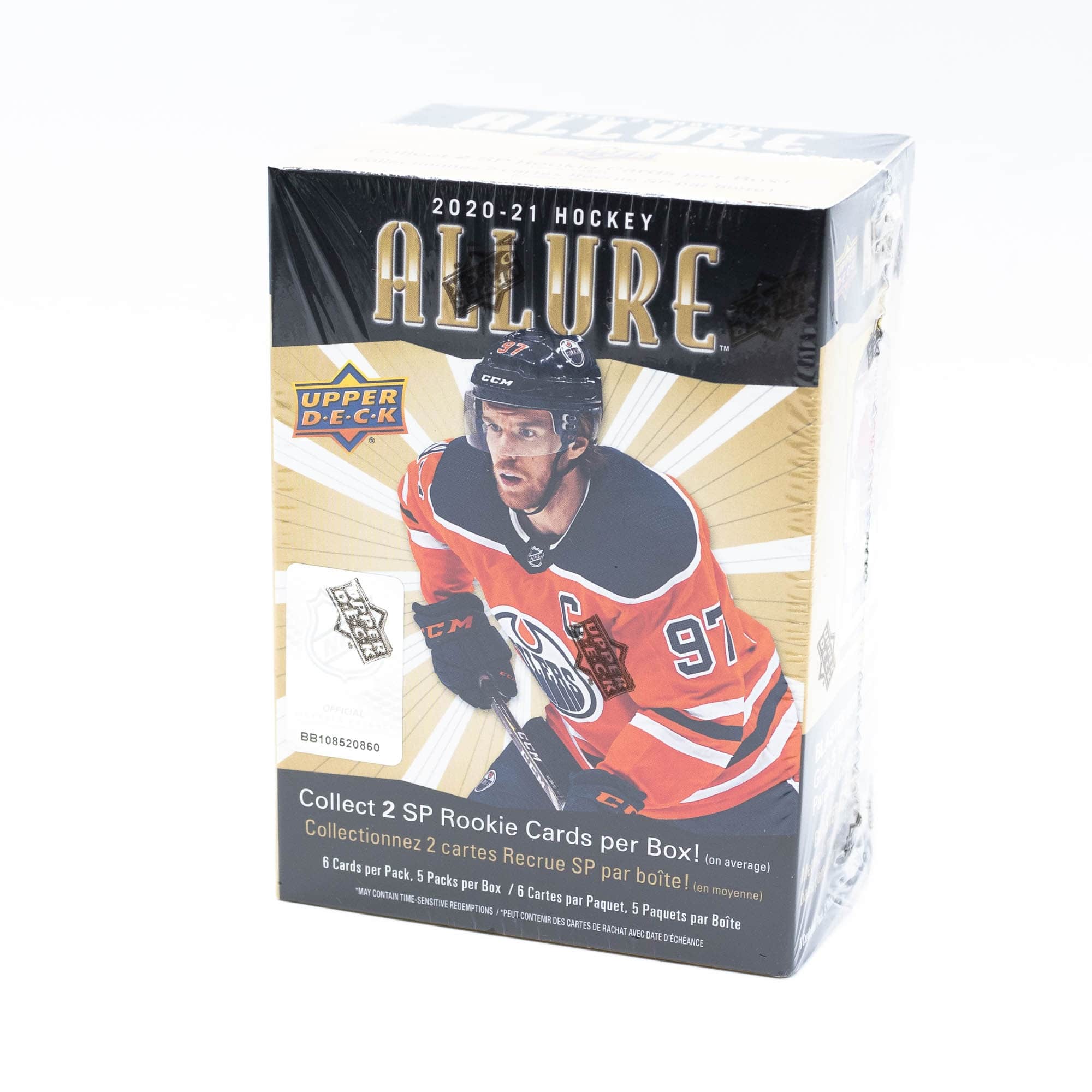 2020/21 Upper Deck Allure Hockey Blaster Box NHL