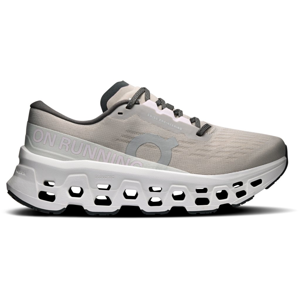 On Cloudmonster 3 Running Shoes Women - Truffle | Ivory
