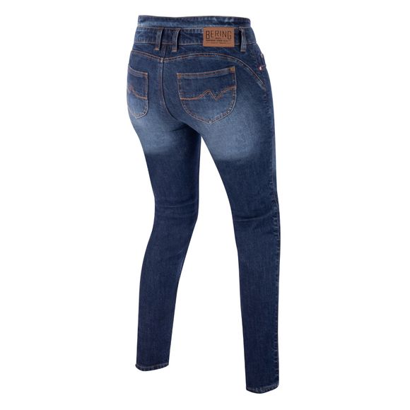 Jean Moto Bering Lady Gilda Woman - Tapered - BlueRef: BR1469