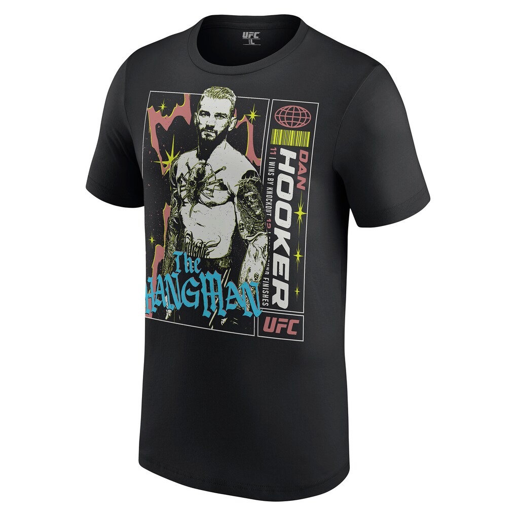 Dan Hooker Poster T-Shirt - Black - Mens