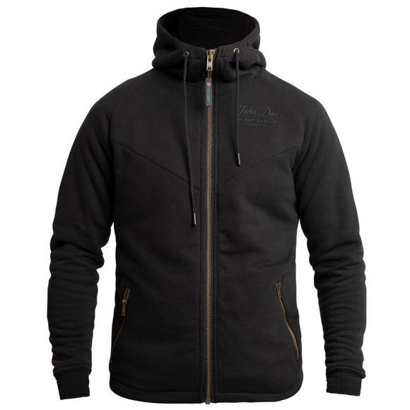 John Doe Hoodie K2 - Black Motorcycle JacketRef: JDE0091