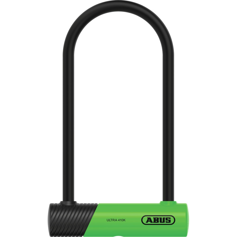 ABUS Ultra 410K/170HB230 U-Lock 230x106 mm + Frame Bracket SH34 - green