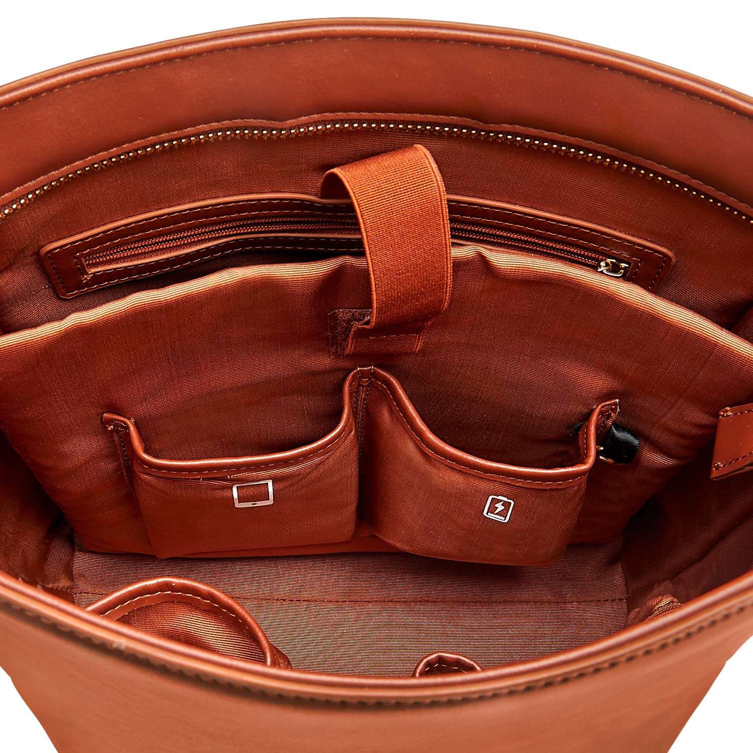 Business & Laptop Handbag Kloey Red Brown