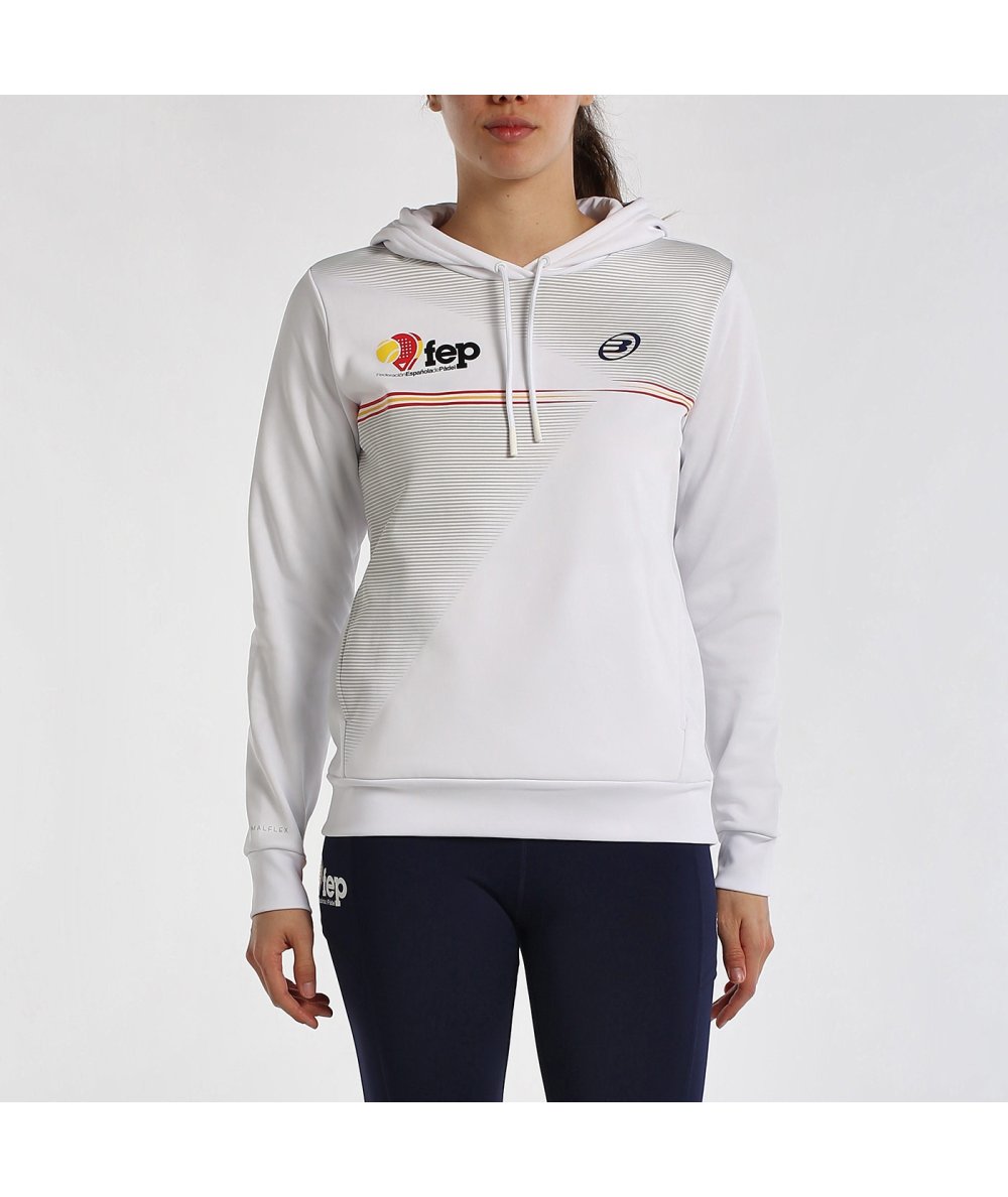 SWEATSHIRT BULLPADEL FUENLA WHITE