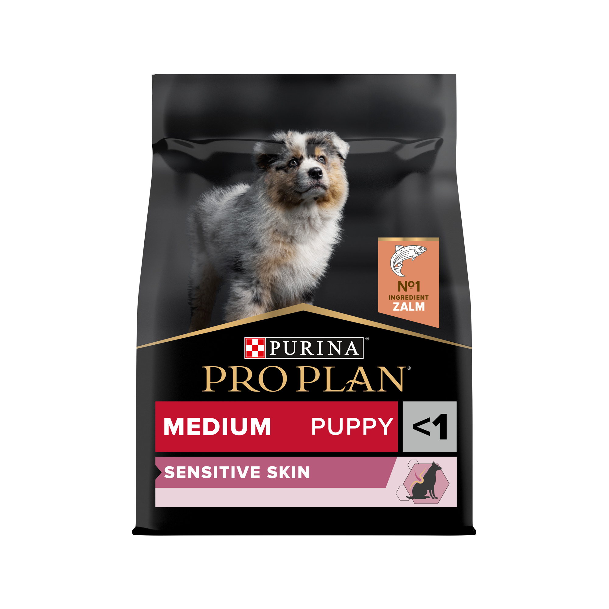 Purina Pro Plan Medium Puppy - Sensitive Skin - Salmon - 12 kg