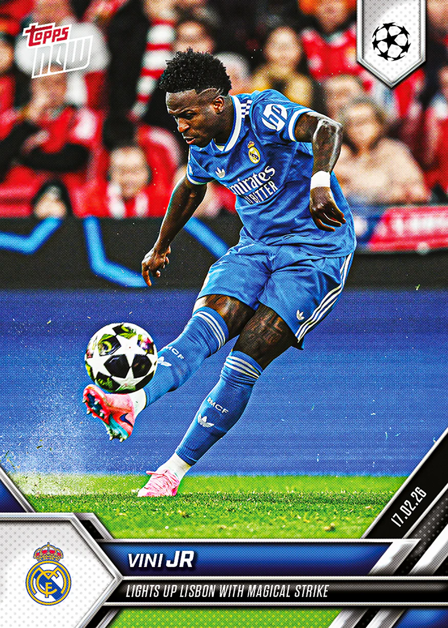Vini Jr - 2025-26 UCL Topps NOW® - Card 88 - PR: 816
