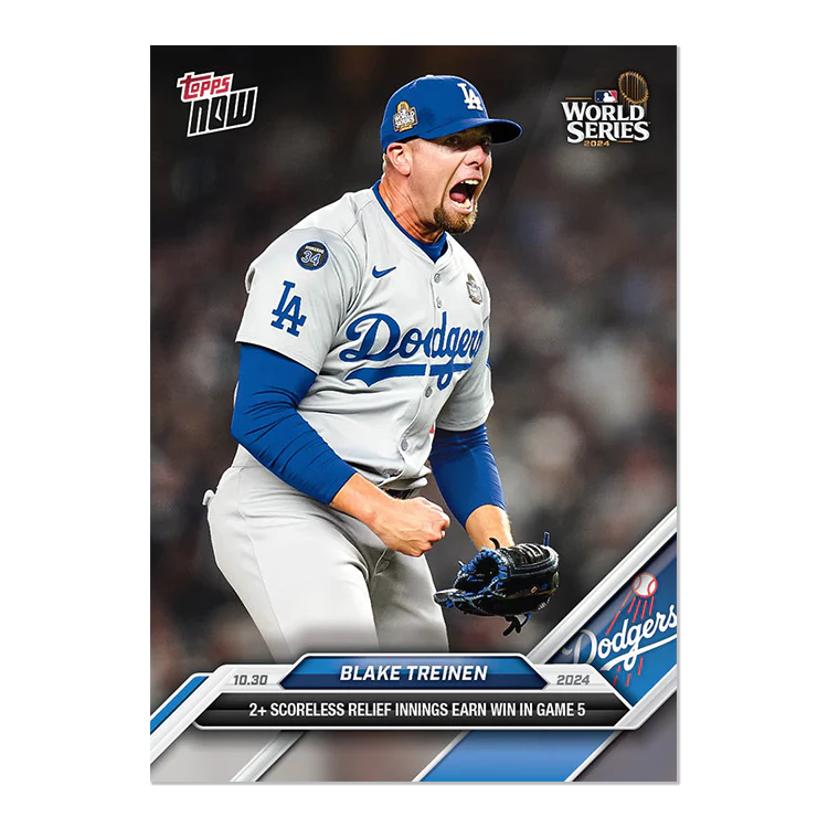 Blake Treinen - 2024 MLB Topps NOW® Card 883