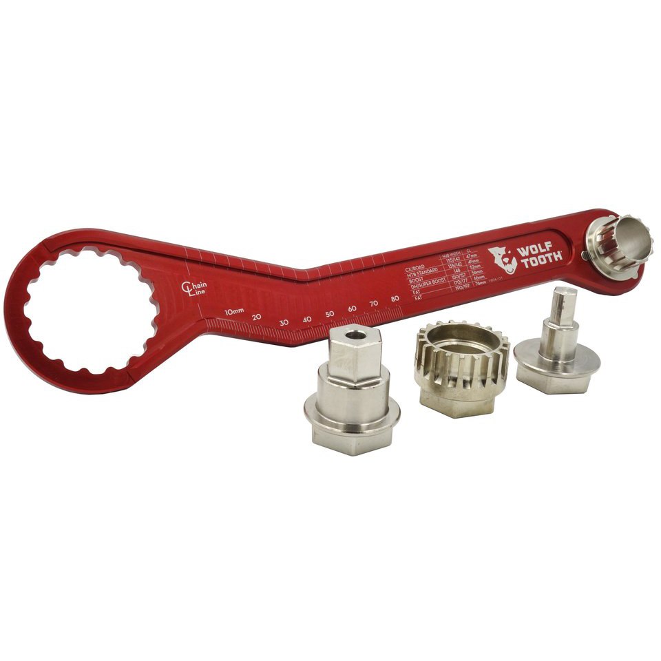 Wolf Tooth Ultralight Pack Wrench with Inserts Kit