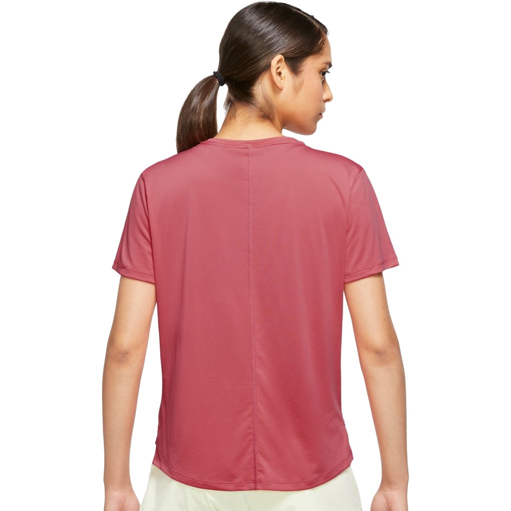 Nike One Dri-FIT Swoosh Short-Sleeved Top Women - sea coral DX1025-894