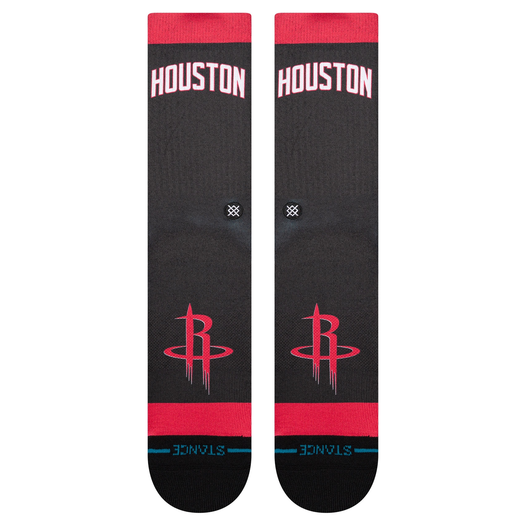 Houston Rockets 2025-26 NBA Statement Edition Crew Socks